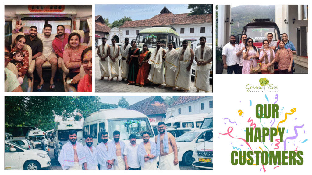 TEMPO TRAVELLER-HAPPY-CUSTOMERS