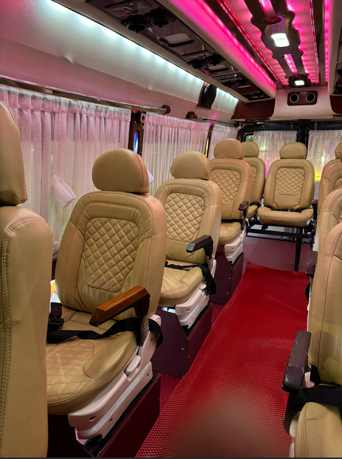 Green Tree Tempo Traveller